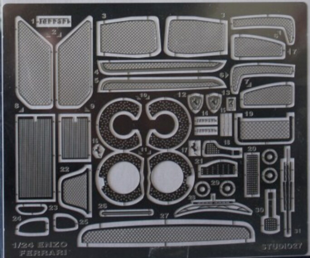 スタジオ27 1/24 エンツォ フェラーリ ディティールアップパーツ (タミヤ対応)　FP2464R