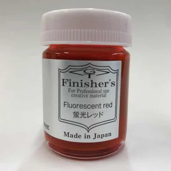 フィニッシャーズ 塗料 蛍光レッド　fluoRed