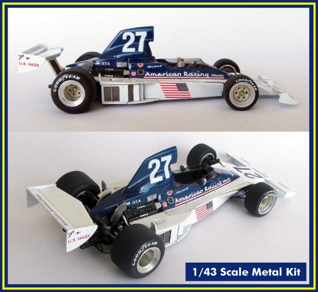 TWU044 タメオ/This Way Up 1/43 メタルキット パーネリ VPJ4B フォード 西アメリカGP 1976 M