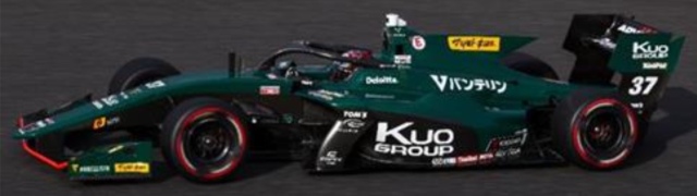 スパーク 1/43 Kuo VANTELIN TEAM TOMS トヨタ TRD 01F No.37 SF19 スーパーフォーミュラー 2022 宮田莉朋 限定500台　SJ123