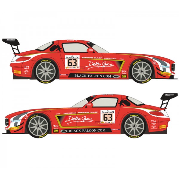 レーシングデカールズ43 1/24 メルセデス SLS AMG GT3 スパ 24h 203 No