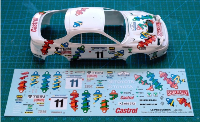 1/24 ランチアストラトス　ST185セリカ ランサーエボ6 WRCミニカー 1/24 ランチアストラトス ST185セリカ ランサーエボ6 WRC