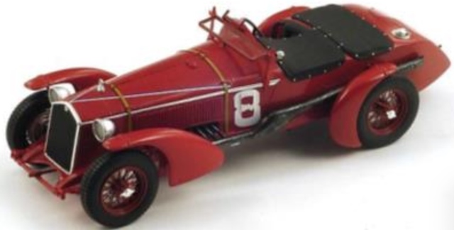 [予約] スパーク 1/18 アルファロメオ 8C ルマン 1932 No.8 ウィナー ケース付き　18LM32