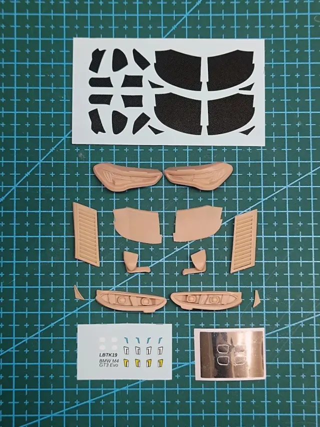 [予約]  LBプロダクション 1/24 トランスキット BMW M4 GT3 Evo パーツセット nunu対応　LBTK19