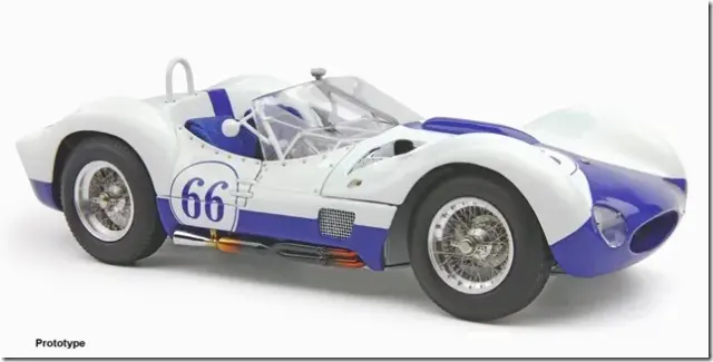 [予約] CMC 1/18 マセラティ ティーポ 61 バードゲージ SCCA コンチネンタル ディバイド 1960 No.66 ウィナー　M-281