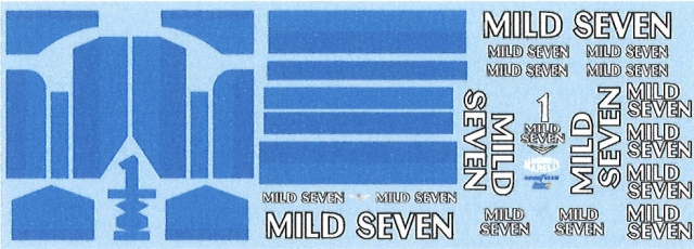 アカデミー 1/20 ベネトン B195 タバコデカール付 1995