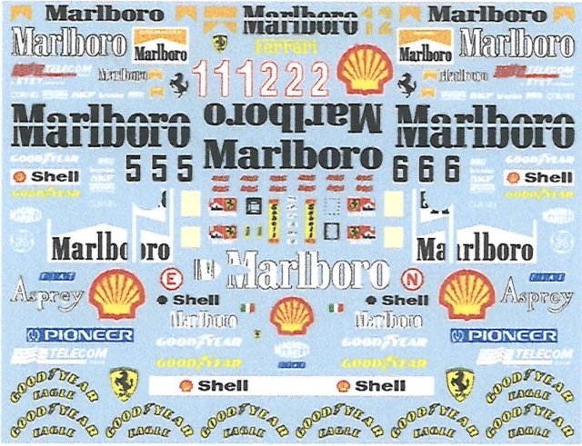 ミュージアムコレクション 1/20 フェラーリ F310 1996 F310B 1997 フル