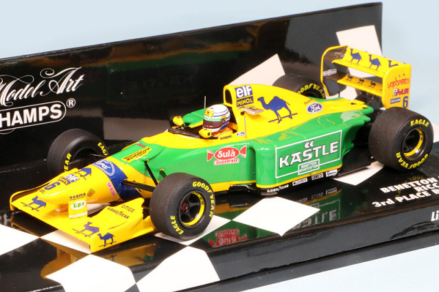 ご注意ください ミニチャンプス 1/43 ベネトン・フォード B193B