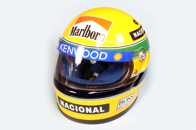 セナショップ特注 1/2 ヘルメット A.セナ 1993 デカール加工品 AS-HS