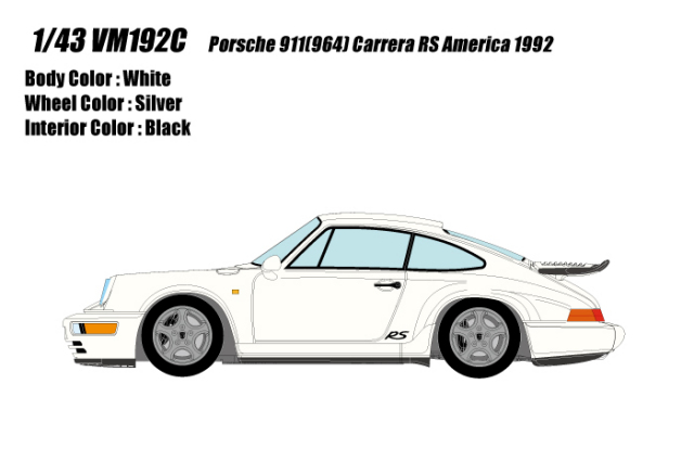 予約] アイドロン/ヴィジョン 1/43 ポルシェ 911(993) カレラS 1997