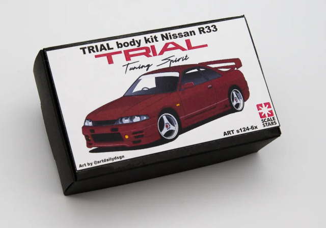 1/24 トランスキット スケールスターズ 1/24 トランスキット トライアル ニッサン