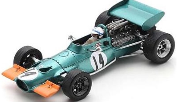 絶版　1/43 BRM P138 1969 スペインGP5位 J.サーティース 絶版 1/43 BRM P138 1969 スペインGP5位 J.サーティース 絶版 1