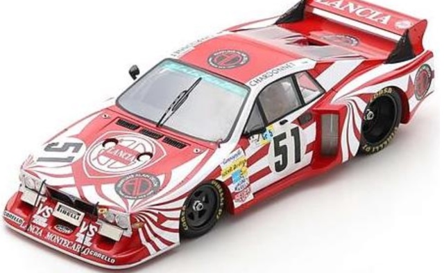 スパーク 1/18 ランチア ベータ ルマン 1980 No.51 ケース付き　18S422