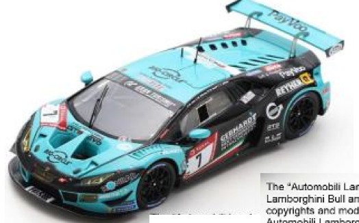 [予約] スパーク 1/43 ランボルギーニ ウラカン GT3 Evo ニュル 24h 2019 No.7　SG576