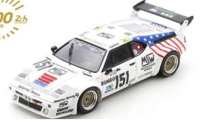 スパーク 1/43 BMW M1 ルマン 1985 No.151　S6410
