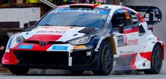 スパーク 1/43 トヨタ GR ヤリス WRC モンテカルロ 2023 No.33 E.エヴァンス 4th　S6719