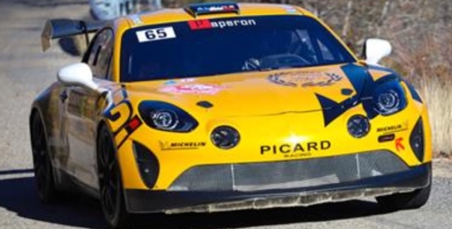 [予約] スパーク 1/43 アルピーヌ A110 WRC RGT モンテカルロ 2023 No.65 G. フォンタルバ　S6724