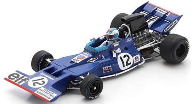 [予約] スパーク 1/43 ティレル 002 フランスGP 1971 F.チーバー　S7231