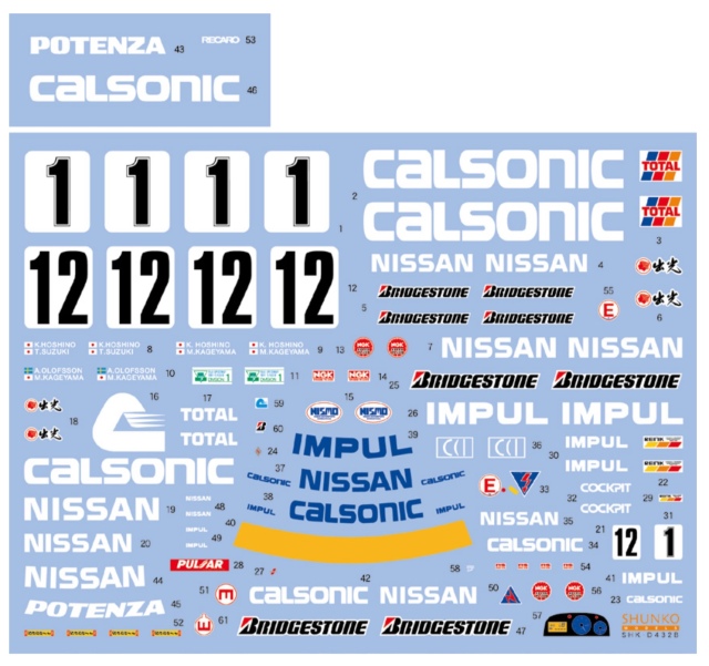 シュンコーモデル 1/24 カルソニック ニッサン スカイライン GT