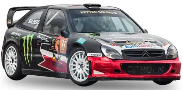 [予約] サンスター 1/18 シトロエン クサラ WRC 2016 ジムカーナグリッド No.11 P.ソルベルグ　4475X