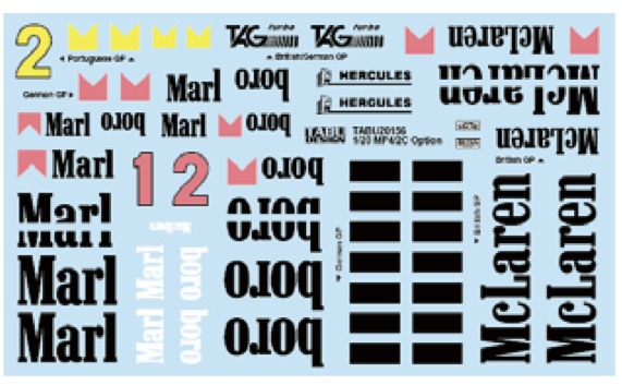 1/12マクラーレン MP4/6‼️マルボロデカール付き Amazon | タミヤ 1/12 マクラーレンMP4/6ホンダ フルビュー限定