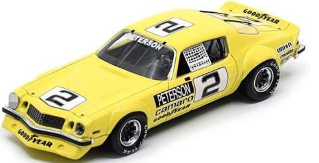 スパーク 1/43 シボレー カマロ IROC デイトナ 1974 - 1975 No.2 Ronnie Peterson　US226