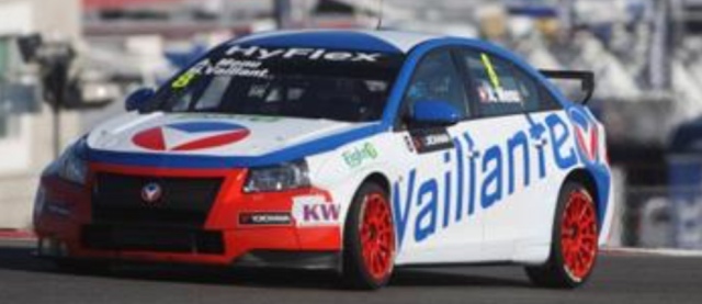 スパーク 1/43 シボレー クルーズ ヴァイヨン WTCC ヴァンクール レース2 2012 No.8　MV01