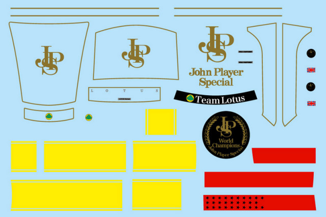 エッフェアルテフィーチェ 1/64 ロータス ヨーロッパ スペシャル用