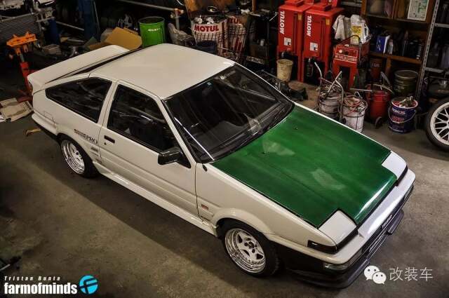 ZoomOn 1/24 トランスキット トヨタ AE86 ドリキン Ver. Z100