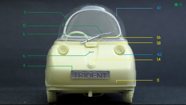 ZoomOn z137 1/24 ピール・トライデント 1965' | ZoomOn,Z