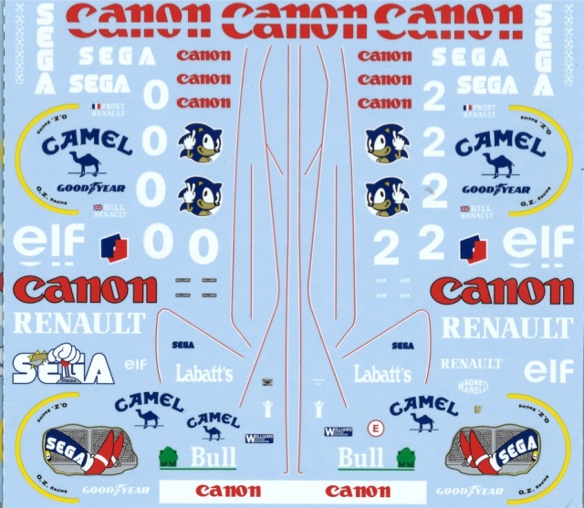 ミュージアムコレクション 1/20 ウィリムアズ FW15C フルマーク