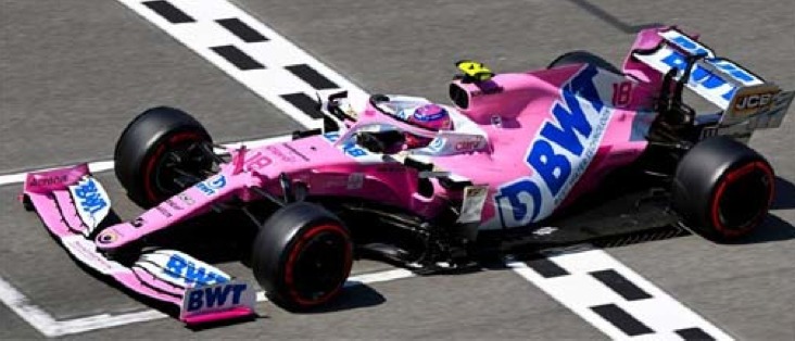 予約] ミニチャンプス 1/43 レーシングポイント RP20 サヒールGP 2020