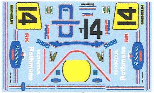 タミヤNS500当時物と社外デカールのセット シュンコーモデル 1/12 ホンダ NS500 1983 ライダーデカール付き