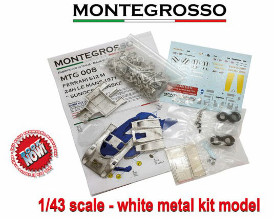 【ジャンク品】スロットカー TYCO S-111 ナイジェルマンセル推奨コース タメオ 1/43 メタルキット フェラーリ 512S ルマン 1971 No.11