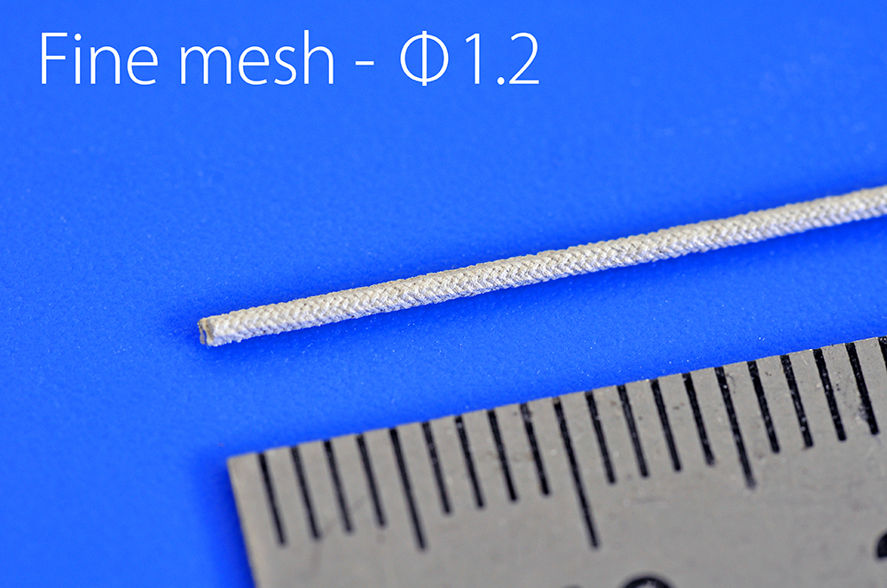 モデルファクトリーヒロ メタルメッシュホース 細目 Φ1.2mm 長さ89mm 5本入り　MFH-P1170