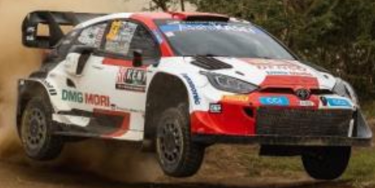 スパーク 1/43 トヨタ GR ヤリス ラリー1 サファリ ケニア ラリー 2022 No.33 E.エヴァンス 2nd　S6708