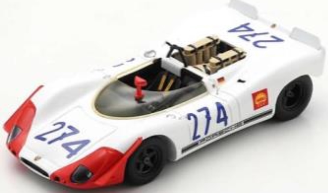 [予約] スパーク 1/43 ポルシェ 908/2 タルガフローリオ 1969 No.274 3rd　S8246 S9246