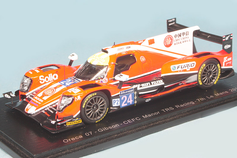 スパーク 1/43 オレカ 07 ギブソン CEFC MaNo.r TRS Racing ルマン