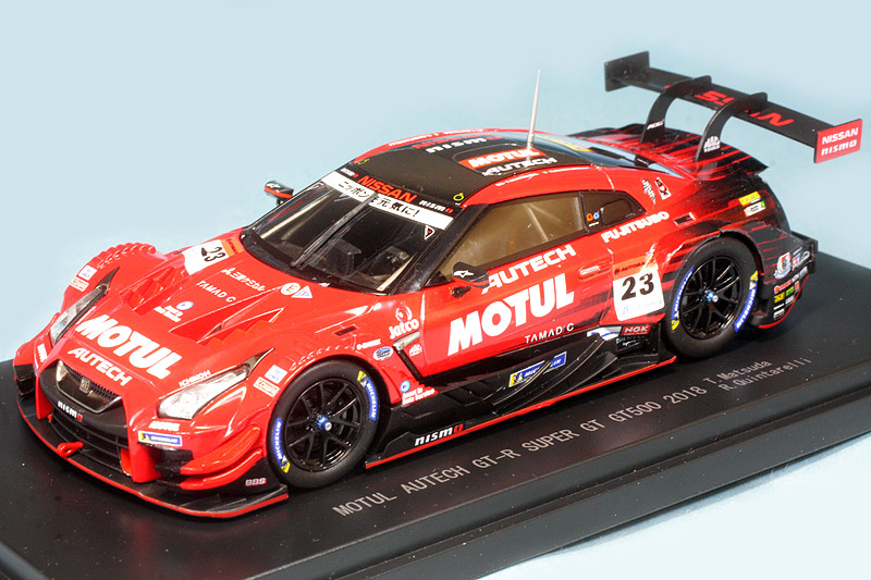 エブロ 1 43 Motul Autech Gt R スーパーgt 18 Gt500 No 23 ミニカーショップ ロム