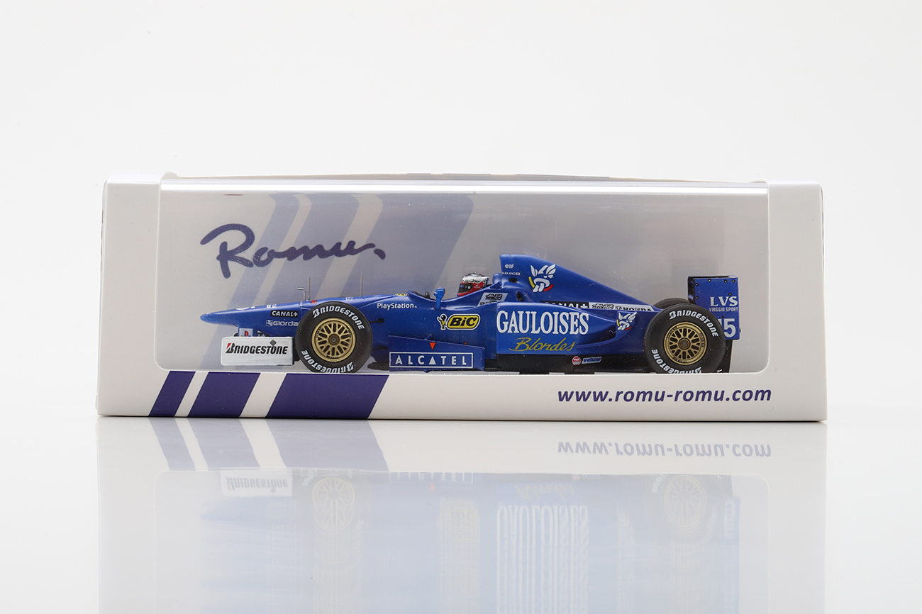 ロム特注スパーク 1/43 プロスト JS45 無限ホンダ ハンガリー GP 1997 中野信治 6th　  ROMU032