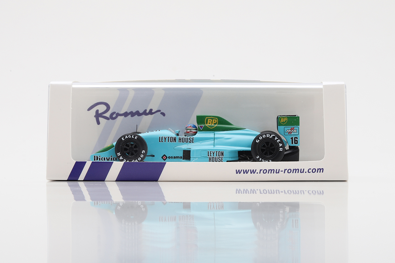 ロム特注スパーク 1/43 レイトンハウス マーチ 881 サンマリノGP  1989 881ラストレース I.カペリ　ROMU054