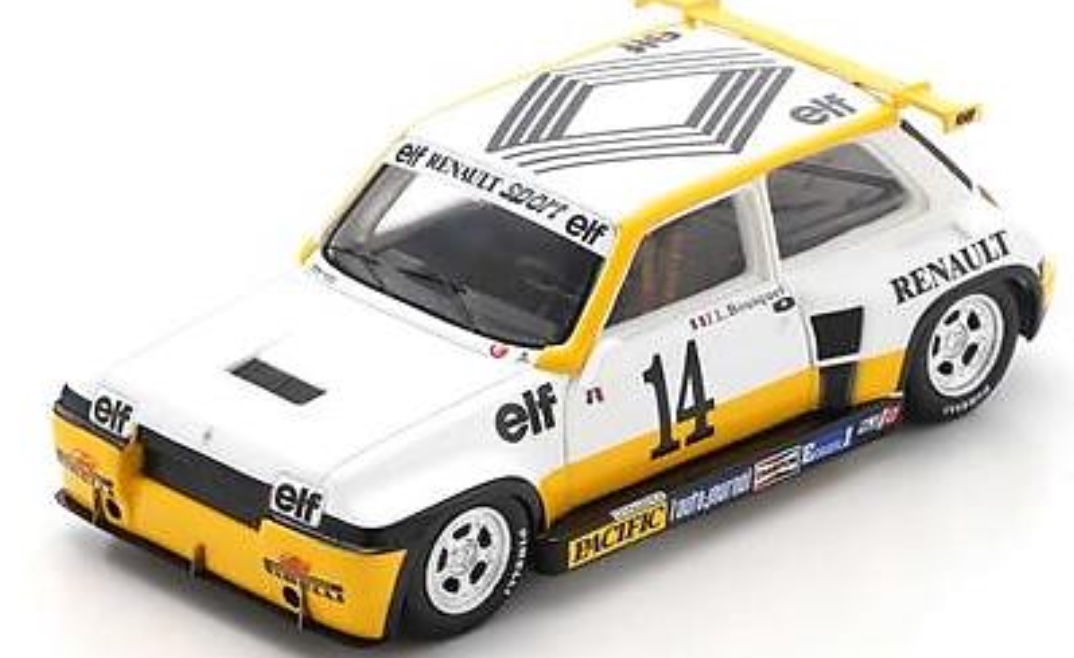 [予約] スパーク 1/43 ルノー R5 ターボ フランスプロダクションチャンピオンシップ 1985 No.14　SD173