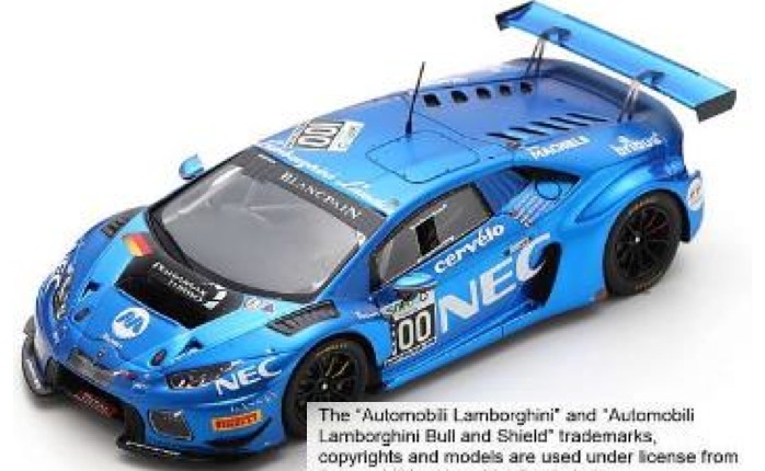 [予約] スパーク 1/43 ランボルギーニ ウラカン GT3 スパ 24h 2016 No.100　SB291
