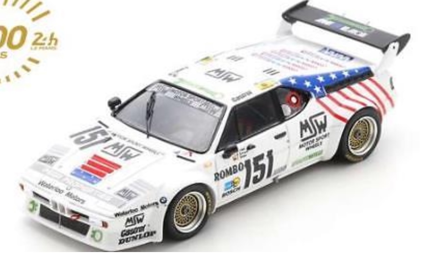 スパーク 1/43 BMW M1 ルマン 1985 No.151　S6410