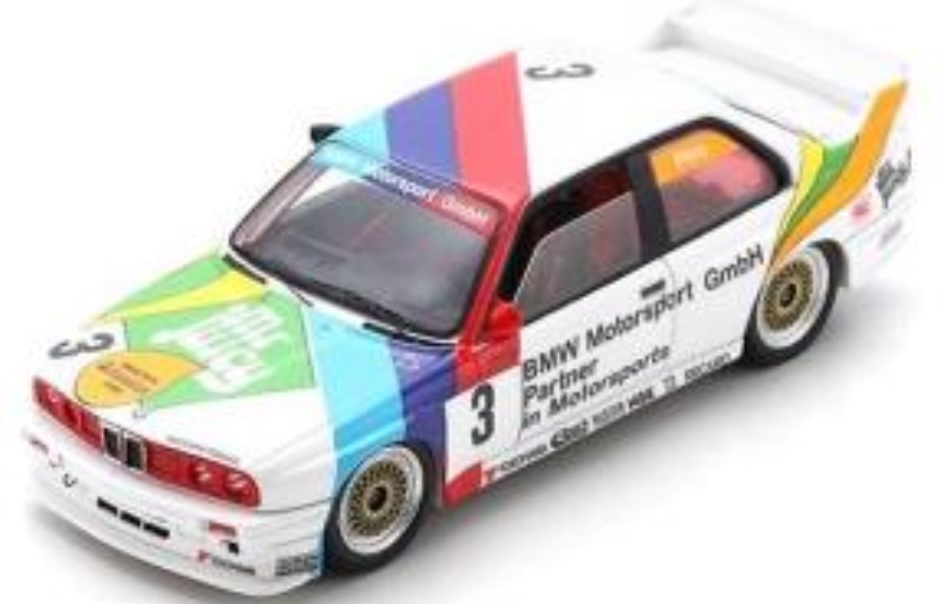 [予約] スパーク 1/43 BMW M3 E30 マカオ ギアレース No.3　SA226