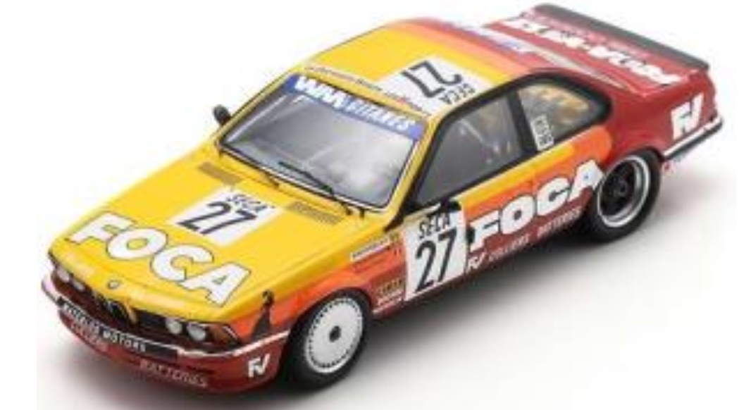 [予約] スパーク 1/43 BMW 635 Csi スパ 24h No.27　SB652