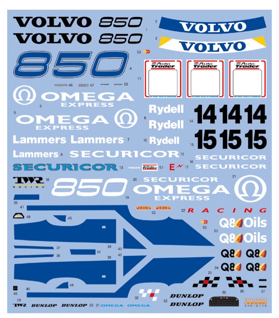 め*か様 タミヤ ボルボ850BTCCスペアボディセット デカール付き Amazon | TAMIYA（タミヤ） VOLVO 850 BTCC スペアボディセット