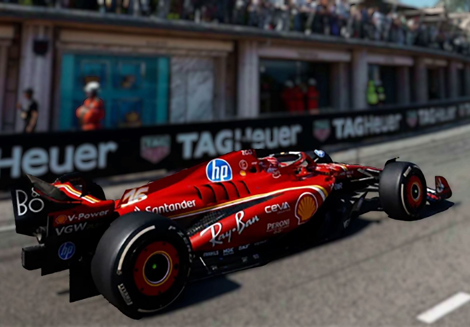 予約] BBR 1/18 フェラーリ SF-24 モナコGP 2024 C.ルクレール