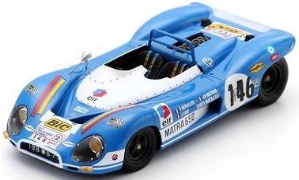 [予約] スパーク 1/43 マトラ Ms650 オートツアー 1970 No.146　SF291