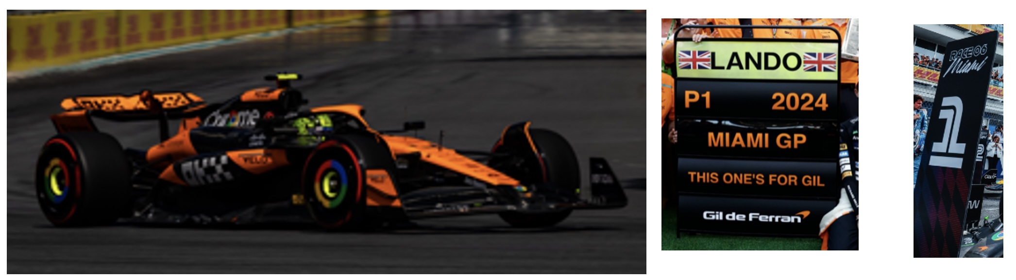 1/18ミニチャンプス マクラーレンF1MCL38マイアミGP L.ノリス初優勝 1/18ミニチャンプス マクラーレンF1MCL38マイアミGP L.ノリス初優勝